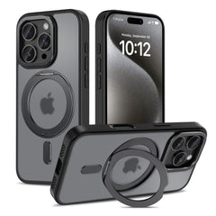 KRYT NA IPHONE 16 PRO TECH-PROTECT MAGRING MAGSAFE MATTE BLACK