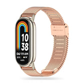 REMIENOK NA XIAOMI MI BAND 8 / 9 / NFC DOOP MILANESE LOOP ROSE GOLD