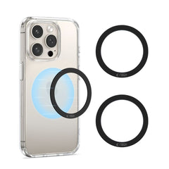 TECH-PROTECT MMP-110 2U1 MAGNETSKI MAGSAFE PRSTEN CRNI & CRNI