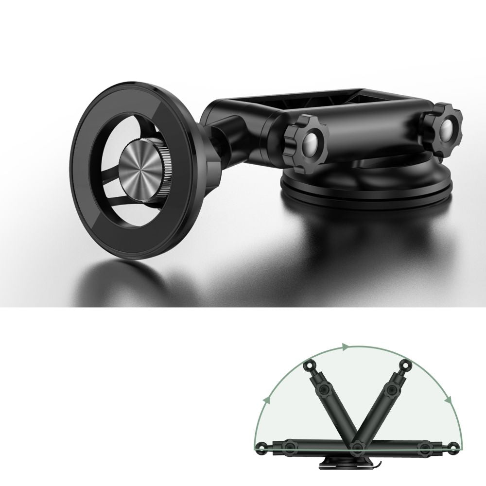 TECH-PROTECT N54 MAGNETIC MAGSAFE DASHBOARD CAR MOUNT BLACK TECH-PROTECT N54 MAGNETIC MAGSAFE DASHBOARD CAR MOUNT BLACK