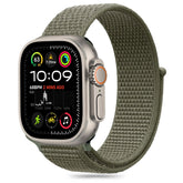 REMEN KRAJ PROTECT NYLON APPLE WATCH 6 / 7 / 8 / 9 / 10 / SE / ULTRA 1 / 2 (44 / 45 / 46 / 49 MM) CARGO KHAKI