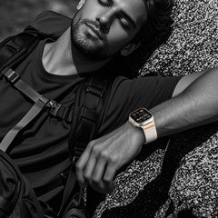 TECH-PROTECT NYLON APPLE WATCH 6 / 7 / 8 / 9 / 10 / SE / ULTRA 1 / 2 (44 / 45 / 46 / 49 MM) TITAN