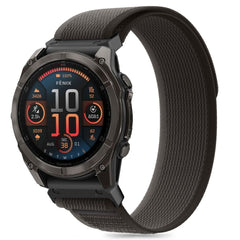 REMIENOK TECH-PROTECT NYLON GARMIN FENIX 5 / 6 / 6 PRO / 7 / 8 (47 MM) / E BLACK/ORANGE