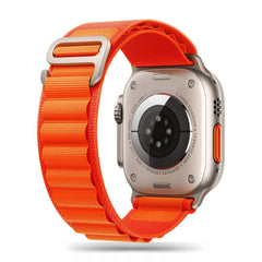 REMIENOK DOOP NYLON PRO APPLE WATCH 4 / 5 / 6 / 7 / 8 / 9 / SE (38 / 40 / 41 MM) ORANGE