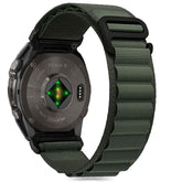 REMIENOK TECH-PROTECT NYLON PRO GARMIN FENIX 5X / 5X PLUS / 6X / 6X PRO / 7X / 8 (51 MM) OLIVE GREEN
