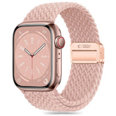 REMENIČ TECH-PROTECT NYLONMAG APPLE WATCH 6 / 7 / 8 / 9 / 10 / SE (40 / 41 / 42 MM) DUSTY ROSE