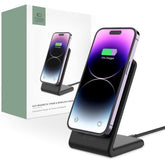 BEZVODNA TECH-PROTECT QI15W-A23 MAGNETSKA MAGSAFE BEŽIČNA PUNJAČA CRNA
