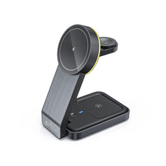 BEZDRÔTOVÁ NABÍJAČKA 3IN1 QI15W-A28 MAGNETIC MAGSAFE WIRELESS CHARGER BLACK