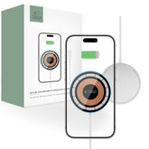 BEZVODNA TECH-PROTECT QI15W-A30 MAGNETSKA MAGSAFE BEŽIČNA NAPUNJAČA SREBRNA