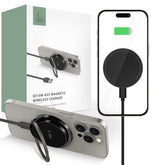 BEZVODNA TECH-PROTECT QI15W-A33 MAGNETSKA MAGSAFE BEŽIČNA PUNJAČA CRNA