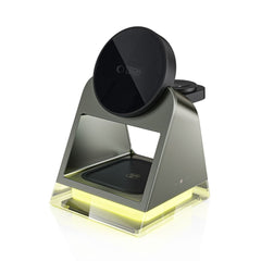 NABÍJACIA STANICA TECH-PROTECT QI15W-A43 3IN1 MAGNETIC MAGSAFE WIRELESS CHARGER BLACK