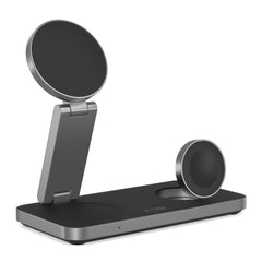 TECH-PROTECT QI15W-A47 3U1 MAGNETSKI MAGSAFE BEŽIČNI PUNJAČ CRNI