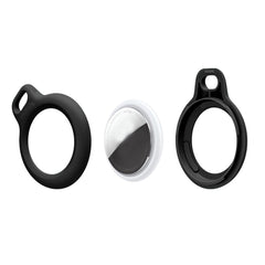 OBAL TECH-PROTECT ROUGH CHAIN 2-PACK APPLE AIRTAG BLACK