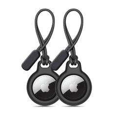 OBAL TECH-PROTECT ROUGH CHAIN 2-PACK APPLE AIRTAG BLACK