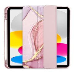 KRYT / OBAL PRE IPAD 10.9” 10 / 2022 / 11” 11 / 2025 TECH-PROTECT SC PEN MARBLE