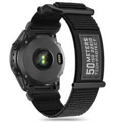 REMIENOK NA GARMIN 26MM FENIX 3 / 5X / 3HR / 5X PLUS / 6X / 6X PRO / 7X TECH-PROTECT SCOUT BLACK