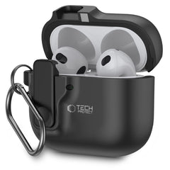 PUZDRO TECH-PROTECT SLIM HOOK APPLE AIRPODS 4 BLACK