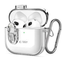 PUZDRO TECH-PROTECT SLIM HOOK APPLE AIRPODS 4 CLEAR
