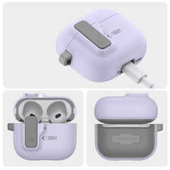 TECH-PROTECT SLIM HOOK APPLE AIRPODS 4 LAVANDA