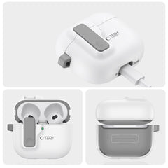 TECH-PROTECT SLIM HOOK APPLE AIRPODS 4 BIJELA
