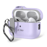 PUZDRO TECH-PROTECT SLIM HOOK APPLE AIRPODS PRO 1 / 2 LAVENDER