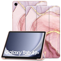 KRYT / OBAL NA SAMSUNG GALAXY TAB A9+ PLUS 11.0 X210 / X215 / X216 TECH-PROTECT SMARTCASE MARBLE