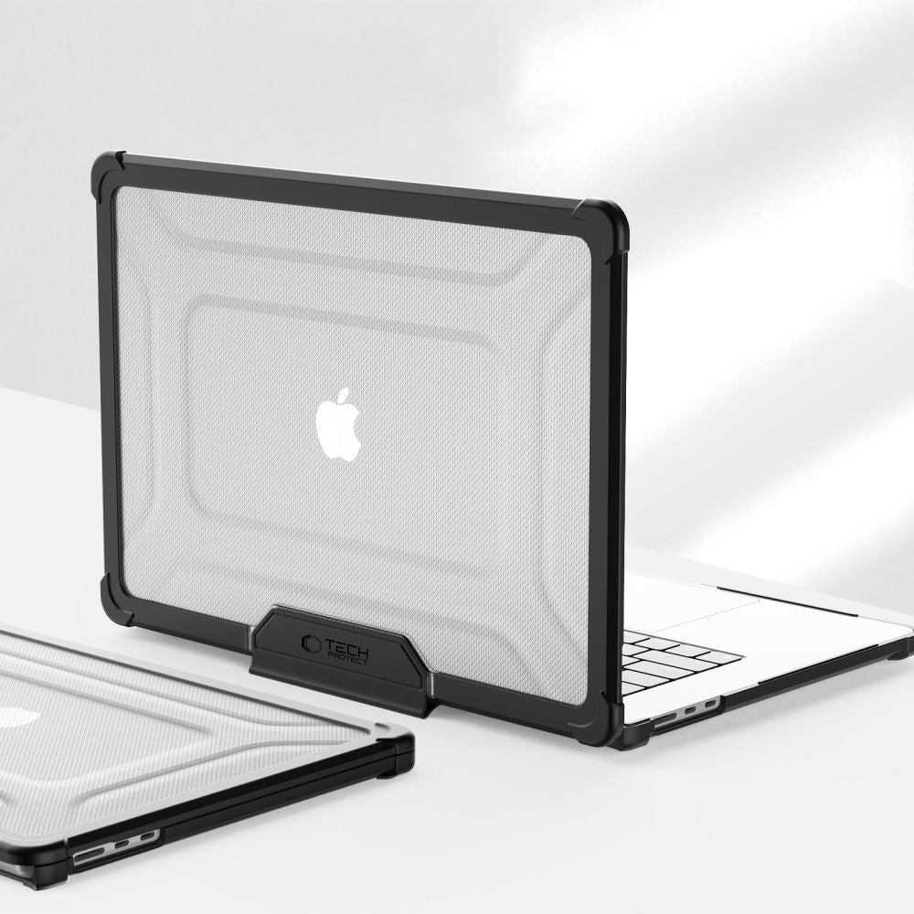 TECH-PROTECT SMARTSHELL PRO MACBOOK AIR 15 M2 / M3 / M4 / 2023-2025 BLACK/CLEAR TECH-PROTECT SMARTSHELL PRO MACBOOK AIR 15 M2 / M3 / M4 / 2023-2025 BLACK/CLEAR