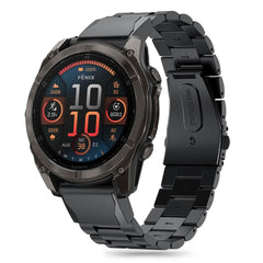 REMIENOK TECH-PROTECT STAINLESS GARMIN FENIX 5 / 6 / 6 PRO / 7 / 8 (47 MM) / E BLACK