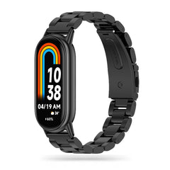 KOVOVÝ REMIENOK NA XIAOMI MI BAND 8 / 9 / NFC DOOP STAINLESS BLACK