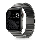 REMENIČ TECH-PROTECT STEELBAND APPLE WATCH 6 / 7 / 8 / 9 / 10 / SE / ULTRA 1 / 2 (44 / 45 / 46 / 49 MM) CRNA