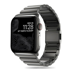 REMENIČ TECH-PROTECT STEELBAND APPLE WATCH 6 / 7 / 8 / 9 / 10 / SE / ULTRA 1 / 2 (44 / 45 / 46 / 49 MM) CRNA