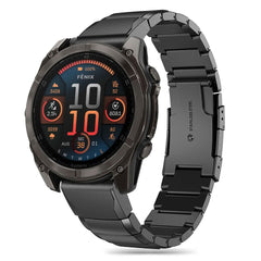 REMIENOK TECH-PROTECT STEELBAND GARMIN FENIX 5 / 6 / 6 PRO / 7 / 8 (47 MM) / E BLACK