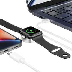 PUNJAČ ZA APPLE WATCH TECH-PROTECT ULTRABOOST 2U1 MAGNETSKI KABEL ZA PUNJENJE & LIGHTNING 150CM BIJELA
