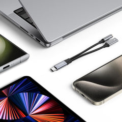 KÁBEL TECH-PROTECT ULTRABOOST CABLE ADAPTER TYPE-C TO MINI JACK 3.5MM & TYPE-C BLACK