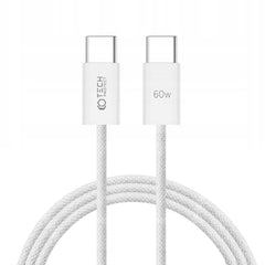 KÁBEL TECH-PROTECT ULTRABOOST CLASSIC TYPE-C CABLE PD60W/3A 200CM WHITE