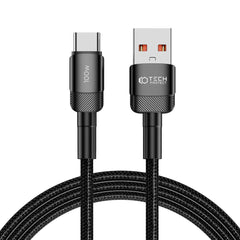 KÁBEL TECH-PROTECT ULTRABOOST EVO TYPE-C CABLE 100W/5A 200CM BLACK