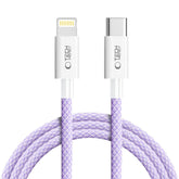 TECH-PROTECT ULTRABOOST LITE LIGHTNING KABEL PD27W/3A 200CM MAUVE