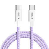 TECH-PROTECT ULTRABOOST LITE TYPE-C KABEL PD60W/3A 200CM MAUVE