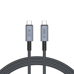 KÁBEL TECH-PROTECT ULTRABOOST MAX USB 4.0 8K 40GBPS TYPE-C CABLE PD240W 200CM GREY