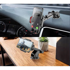 DRŽIAK NA MOBIL DO AUTA TECH-PROTECT UNIVERSAL CAR MOUNT BLACK