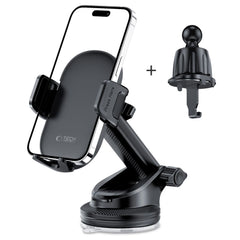 DRŽIAK TELEFÓNU DO AUTA DRŽIAK TELEFÓNU DO AUTA TECH-PROTECT V7 UNIVERSAL DASHBOARD & VENT CAR MOUNT BLACK