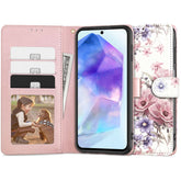 KNIŽKOVÝ KRYT TECH-PROTECT WALLET GALAXY A55 5G BLOSSOM FLOWER