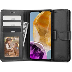 KNIŽKOVÝ KRYT TECH-PROTECT WALLET GALAXY M15 5G BLACK