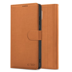 KRYT TECH-PROTECT WALLET IPHONE 16E SADDLE BROWN