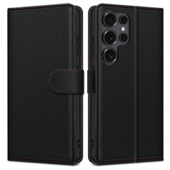 KRYT TECH-PROTECT WALLET RS GALAXY S25 ULTRA BLACK/RED