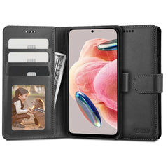 KNIŽKOVÝ KRYT TECH-PROTECT WALLET XIAOMI REDMI NOTE 12 4G / LTE BLACK