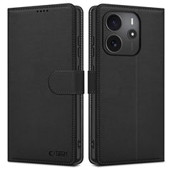 TECH-PROTECT WALLET XIAOMI REDMI NOTE 14 4G / LTE MATTE BLACK