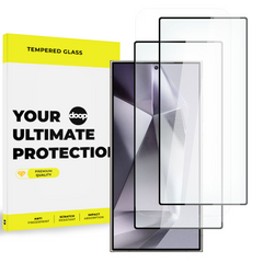 TVRĐENO STAKLO DOOP 2-PACK GALAXY S24 ULTRA CRNA