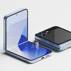 OCHRANNA RINGKE 3-U-1 PROTECTOR 2-SET GALAXY Z FLIP 6 JASNA