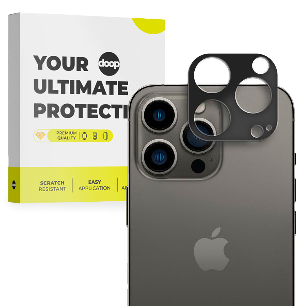 OCHRANA FOTOAPARÁTU DOOP ALUCAM IPHONE 15 PRO / 15 PRO MAX BLACK